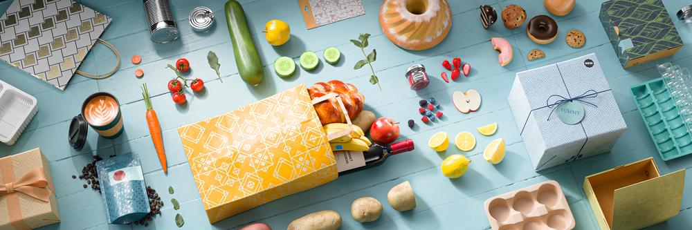 食品包装表面集合 CMF 集合预览